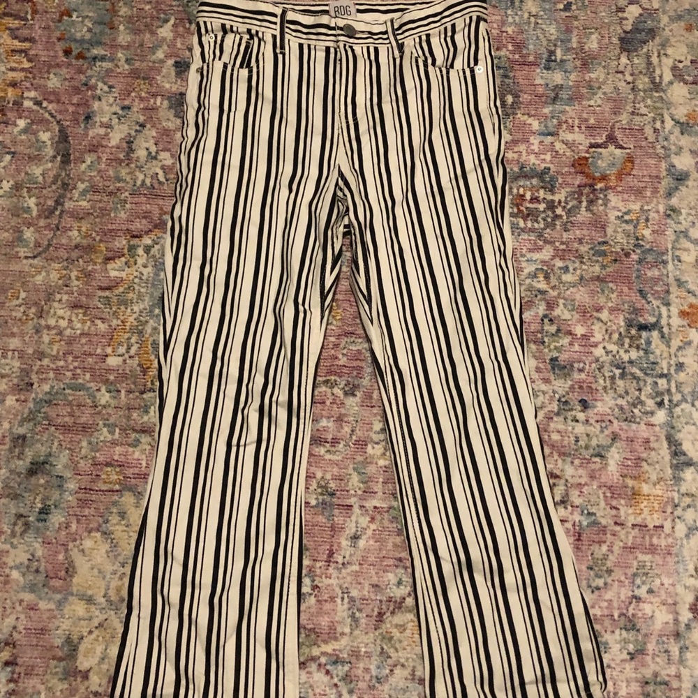 Urban outfitters striped jeans.